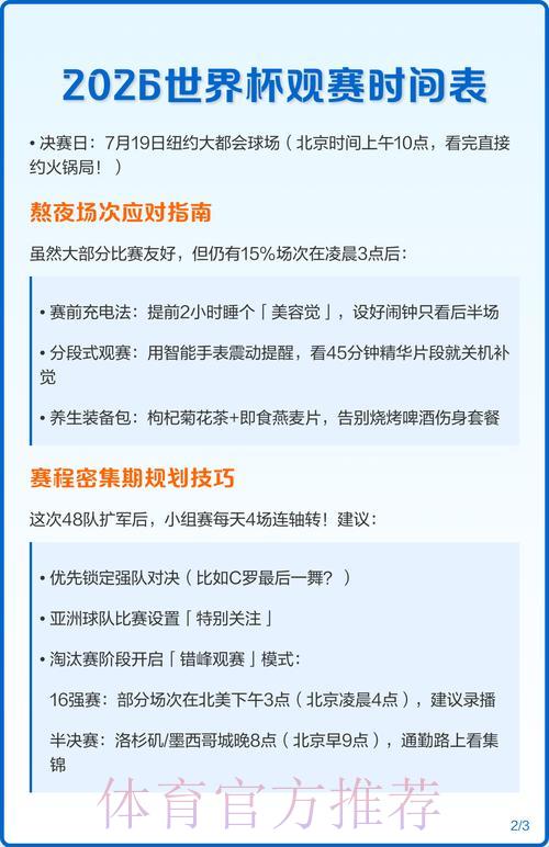 2026年世界杯完整投注攻略