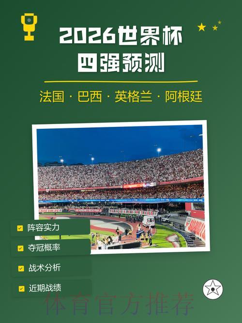2026世界杯高清热门赛事预测
